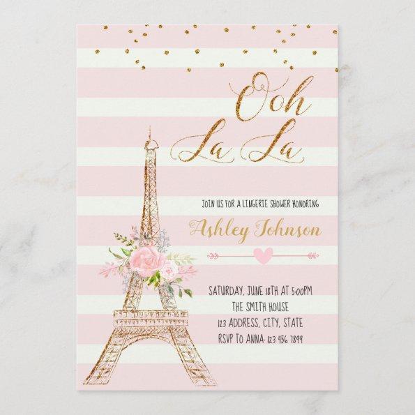 Paris bridal shower invitation Invitations