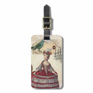 Paris Chandelier french queen Marie Antoinette Luggage Tag