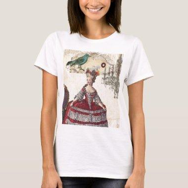 Paris Chandelier french queen Marie Antoinette T-Shirt