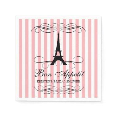 Paris Eiffel Tower | Bridal Shower Napkins