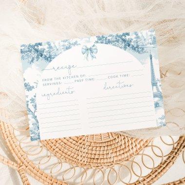 Paris Eiffel tower Dusty blue  recipe