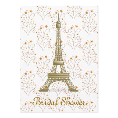 Paris Eiffel Tower Scroll Pattern