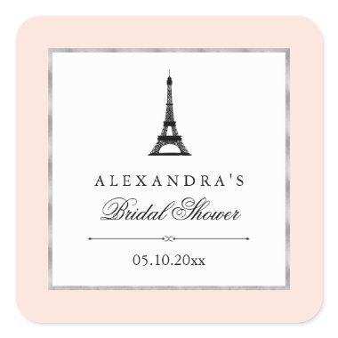 Paris Elegance  Square Sticker