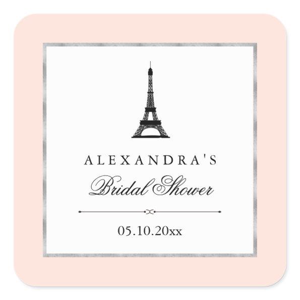 Paris Elegance  Square Sticker