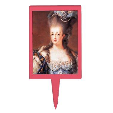 Paris French Marie Antoinette Cake Topper Pick