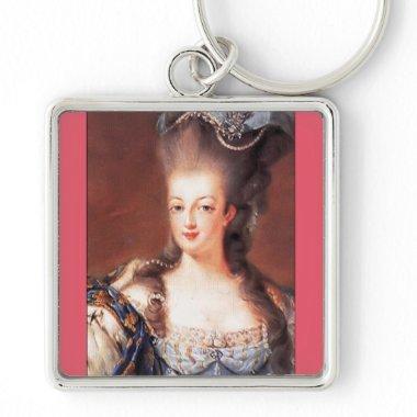 Paris French Marie Antoinette Keychain / Key Ring