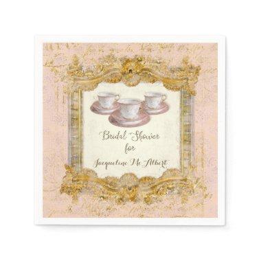 Paris French Royal Versailles Palace Tea Party Paper Napkins
