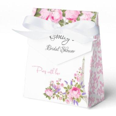 Paris with Love Bridal Shower Favor Boxes