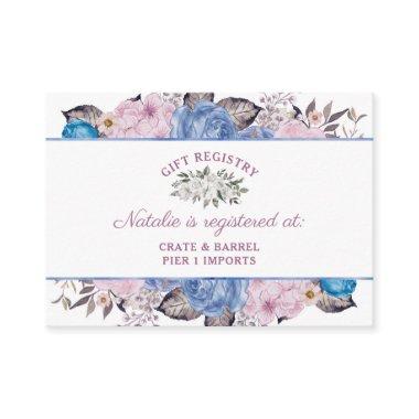 Parisian Charm Floral  Gift Registry Enclosure