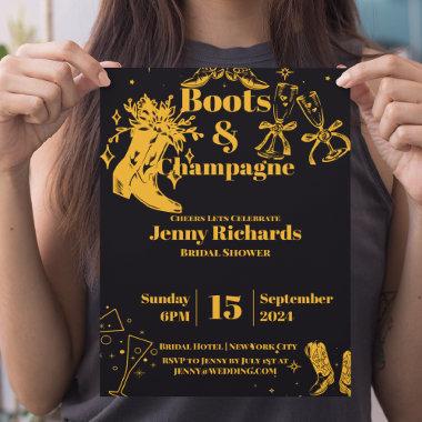 Party Champagne Invitations