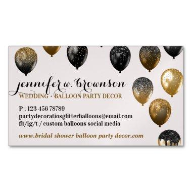 Party Decor Event Wedding Planner Shower Balloons Business  Magnet