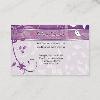 Party Planning and Wedding Day Coordination Business Invitations