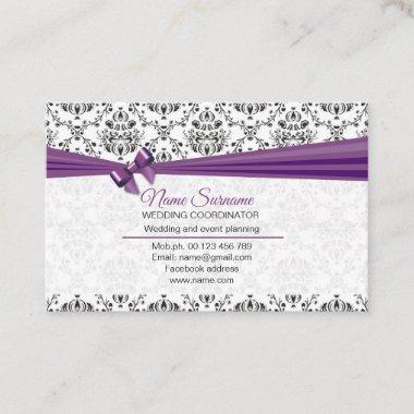 Party Planning and Wedding Day Coordination Business Invitations