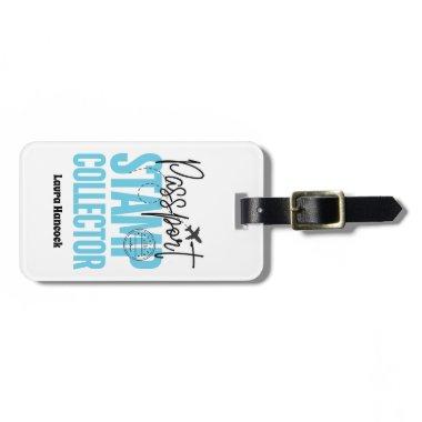 Passport Stamp Collector Luggage Tag