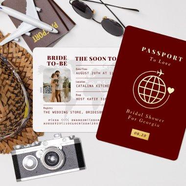 Passport to Love Travel Theme  Foil