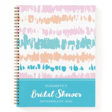 Pastel Batik Pattern | Bridal Shower Notebook