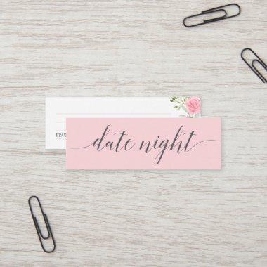 Pastel Blush Bridal Shower Date Night Jar Invitations