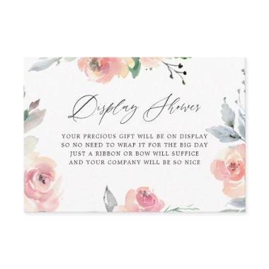 Pastel Blush Pink  Display Shower Enclosure