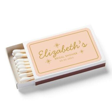 Pastel Peachy handwritting  Matchboxes