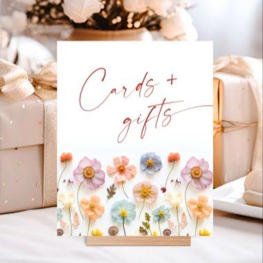Pastel Pink Bohemian Wildflowers  and Gifts Poster