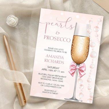 Pastel Pink Pearls and Prosecco