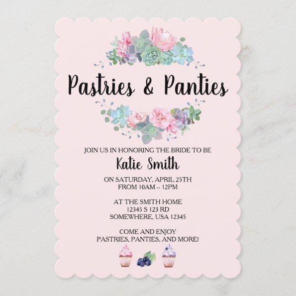 Pastries & Panties Invitations