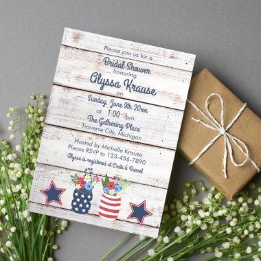 Patriotic Love II Rustic 4th of July