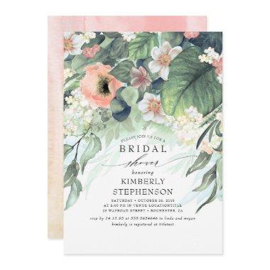 Peach and Pink Floral Bohemian