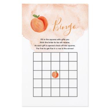 Peach Baby Shower Bingo Games