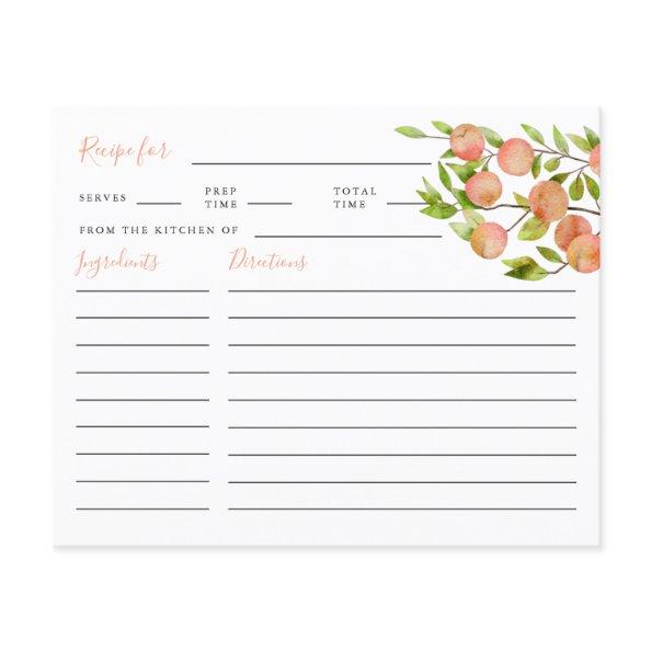 Peach  Recipe