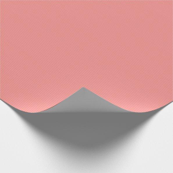 Peach Color Tones Stripes Template Elegant Trendy Wrapping Paper