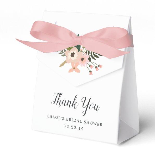 Peach Meadow | Personalized Floral Favor Box