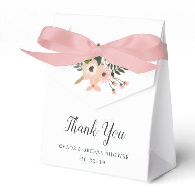Peach Meadow | Personalized Floral Favor Boxes