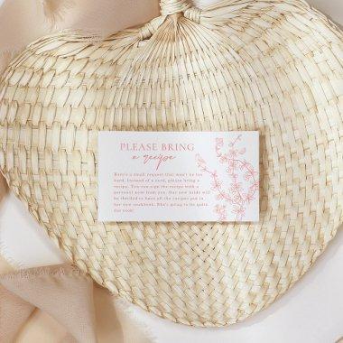 Peach Pink Garden Chinoiserie Recipe Request Enclosure