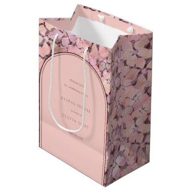 Peach Romance  Medium Gift Bag