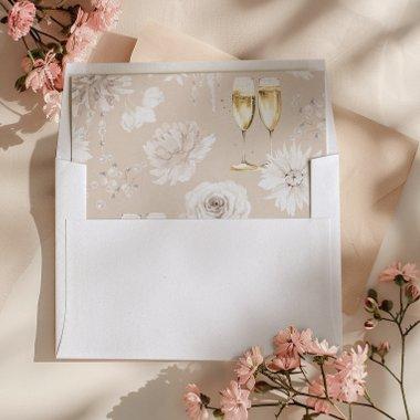 Pearl Champagne Envelope Liner