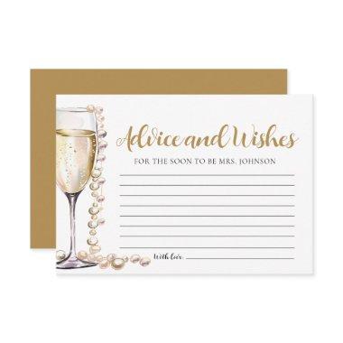 Pearls and Prosecco Bridal Advice and Wishes