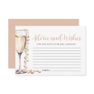 Pearls and Prosecco Bridal Advice and Wishes