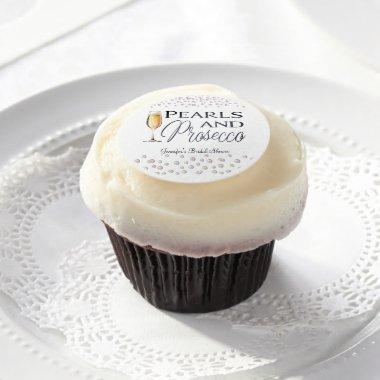 Pearls and Prosecco  Edible Frosting Rounds