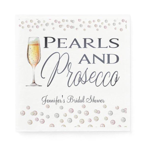 Pearls and Prosecco  Napkins