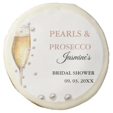 Pearls And Prosecco  Party Sugar Cookie