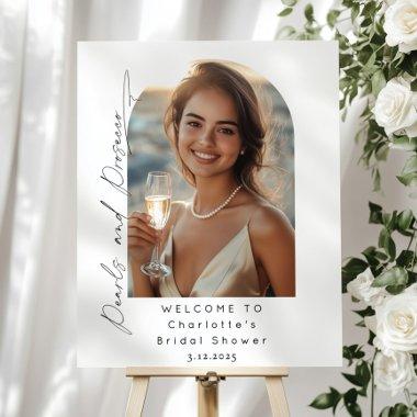Pearls and Prosecco  photo Welcome Foam Board