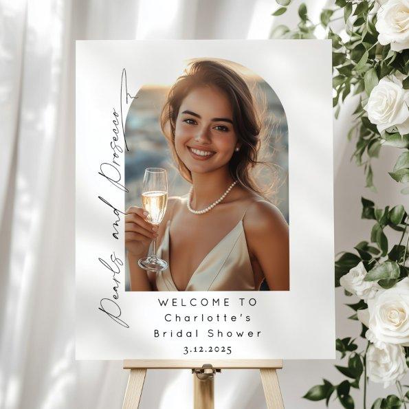 Pearls and Prosecco  photo Welcome Foam Board