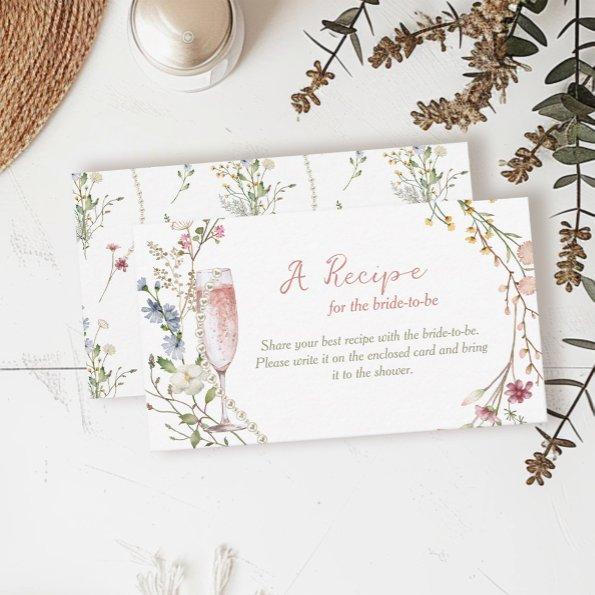 Pearls and Prosecco  Recipe Request Enclosure