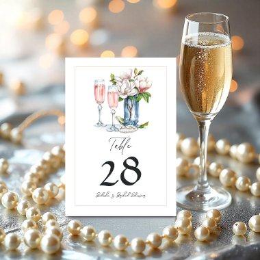 Pearls and Prosecco  Table Number