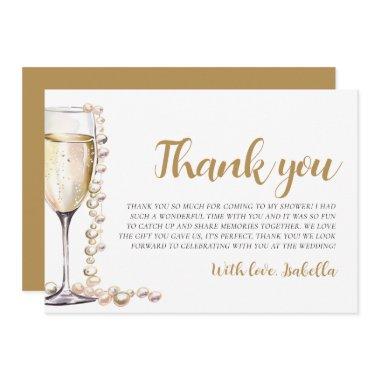 Pearls and Prosecco  Thank you