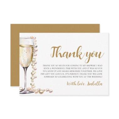 Pearls and Prosecco  Thank you