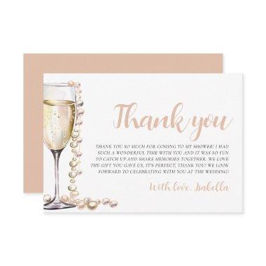 Pearls and Prosecco  Thank you