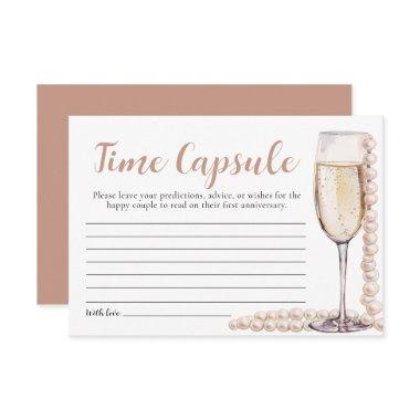 Pearls and Prosecco  Time Capsule Enclosure
