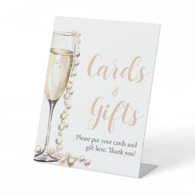 Pearls and Prosecco Champagne  And Gifts Sign
